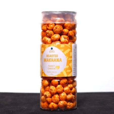 Tangy Cheese Flavoured Makhana, Roasted with Olive Oil, 90gm