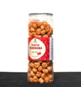 Peri Peri Flavoured Makhana (Foxnuts), Roasted with Olive Oil, 90g
