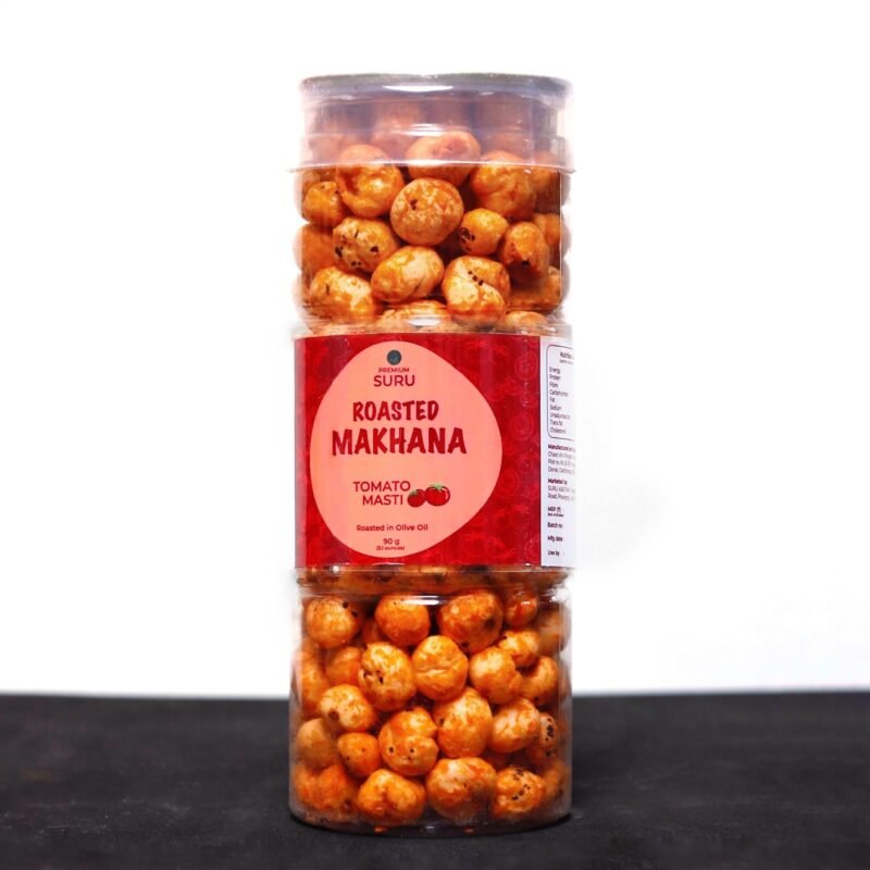 Tomato Masti Flavoured Makhana, Roasted with Olive Oil, 90gm